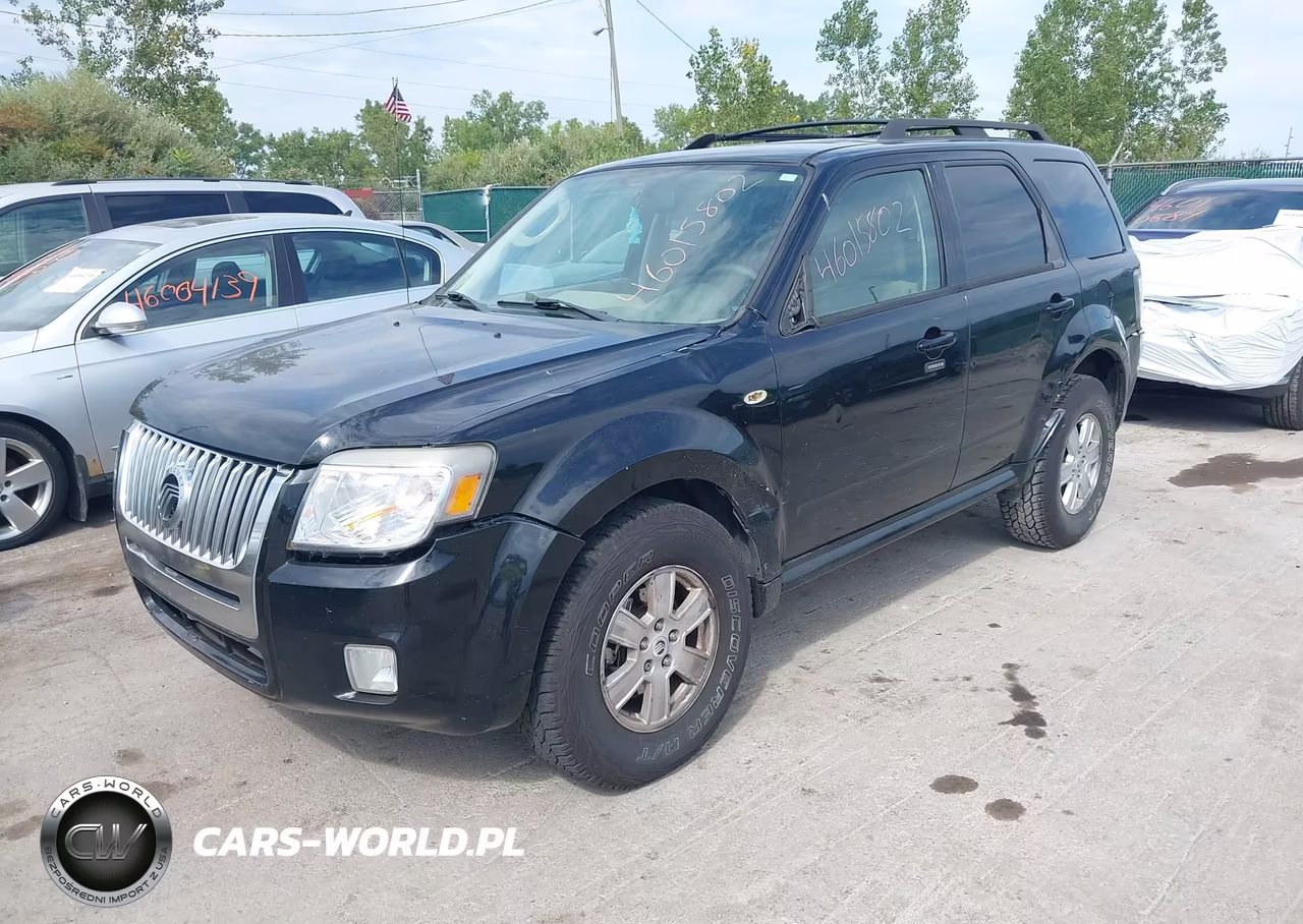 2009 Mercury Mariner I4 VIN:4M2CU81709KJ07122 - 2