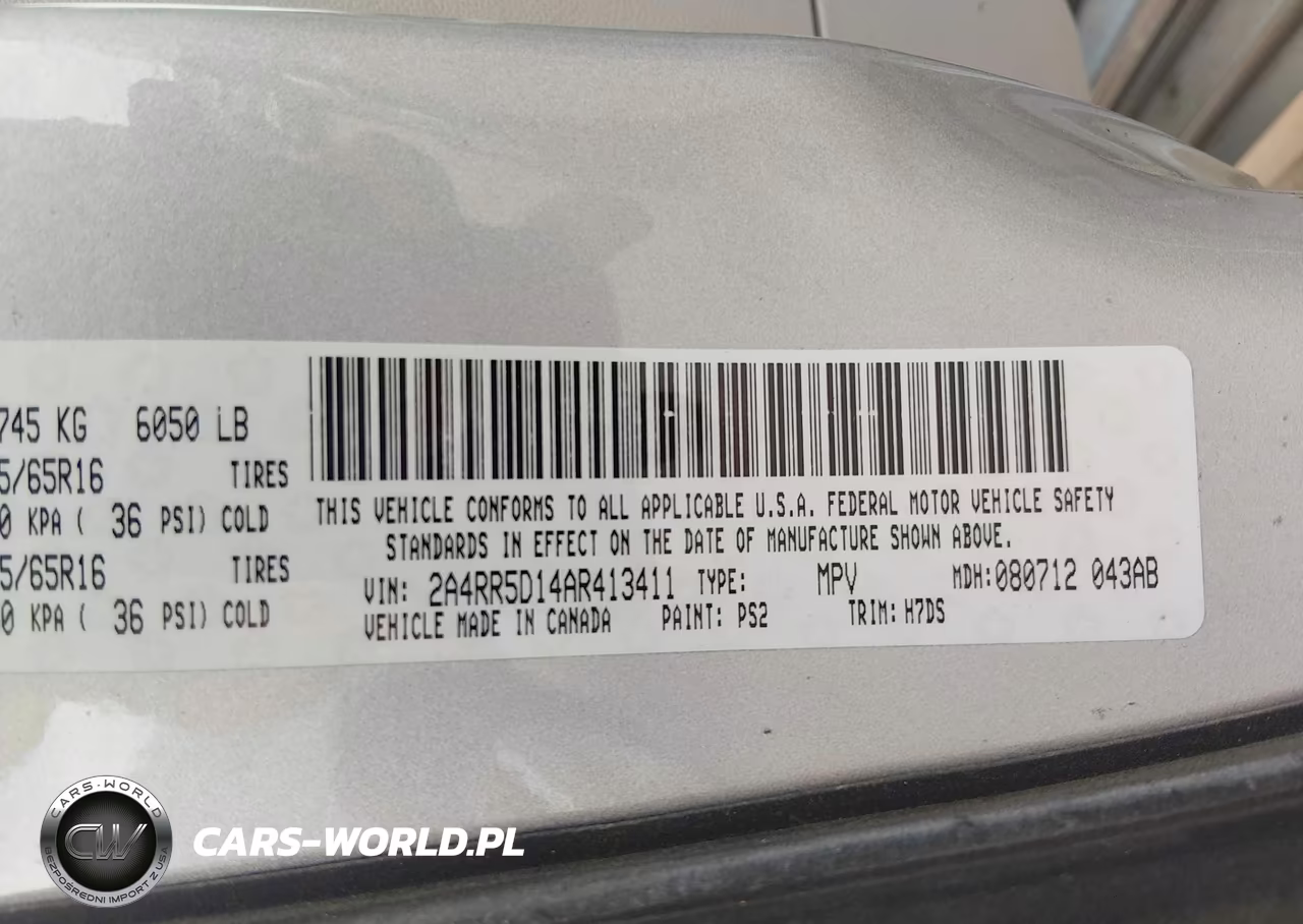2010 Chrysler Town & Country Touring VIN:2A4RR5D14AR413411 - 9