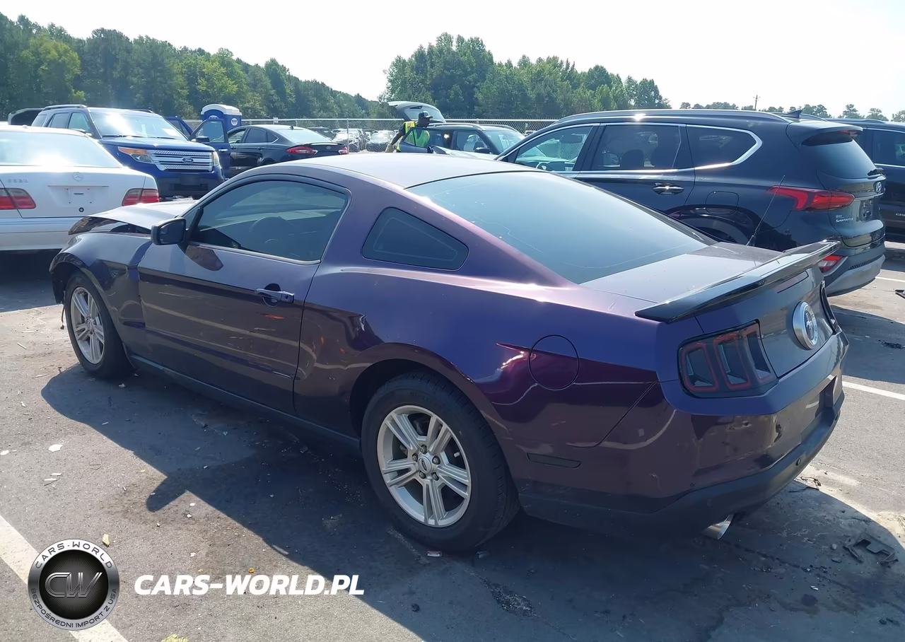 2012 Ford Mustang V6 VIN:1ZVBP8AMXC5258292 - 3