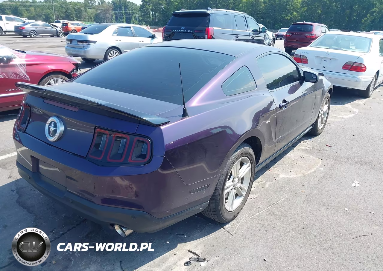 2012 Ford Mustang V6 VIN:1ZVBP8AMXC5258292 - 4