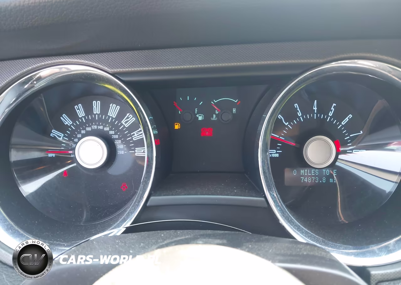2012 Ford Mustang V6 VIN:1ZVBP8AMXC5258292 - 7