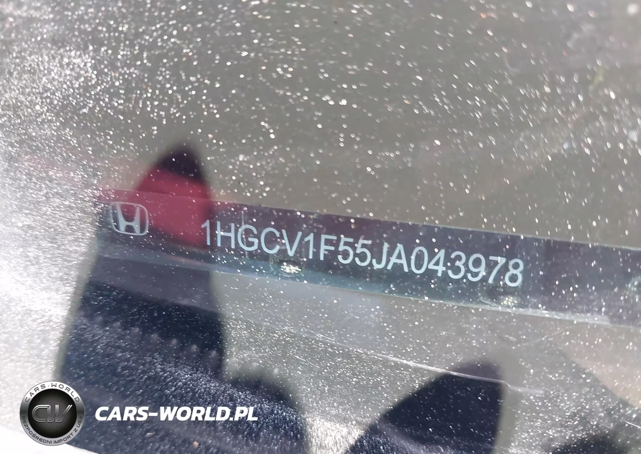2018 Honda Accord Ex-L VIN:1HGCV1F55JA043978 - 16