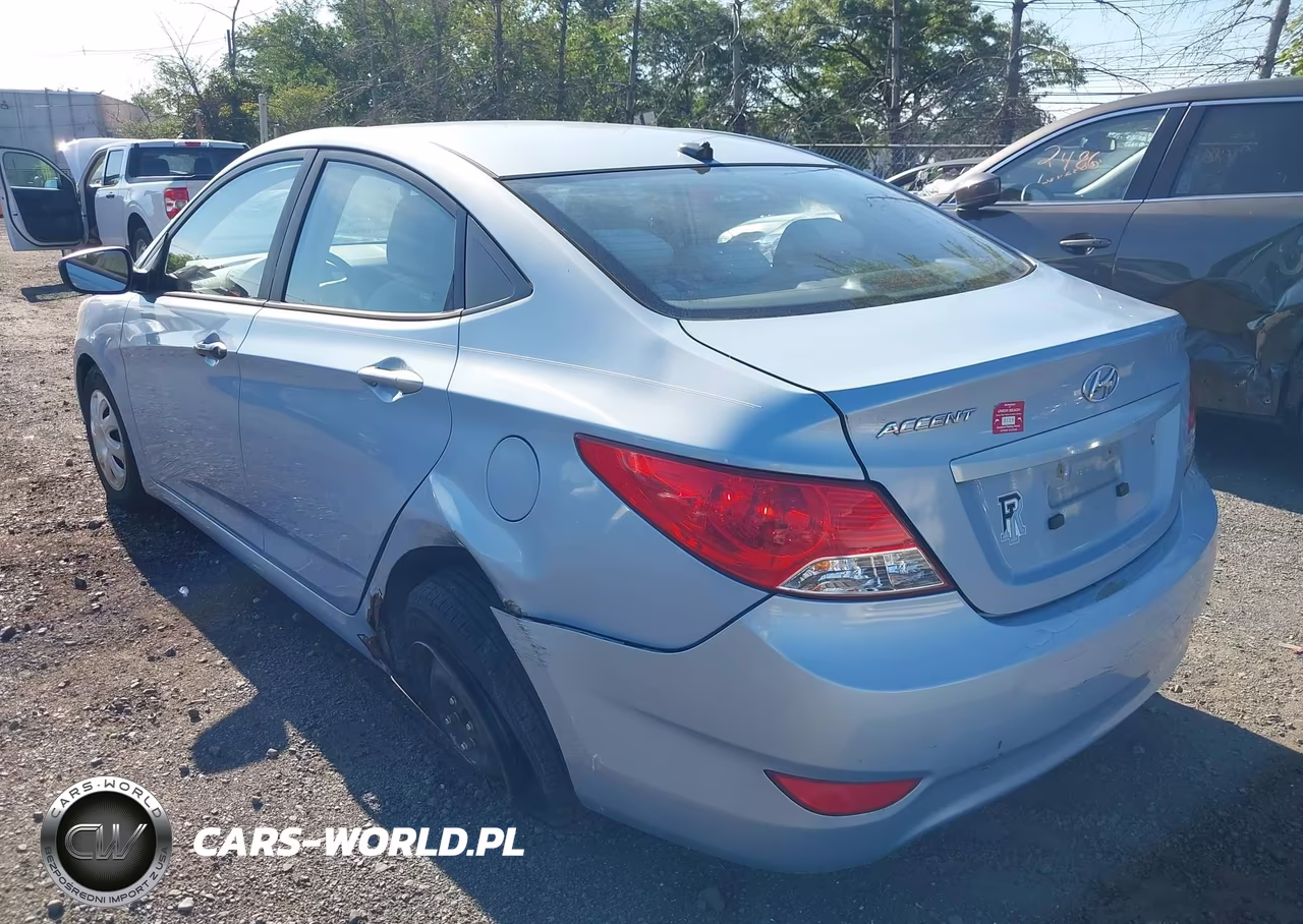 2013 Hyundai Accent Gls VIN:KMHCT4AE3DU331655 - 6