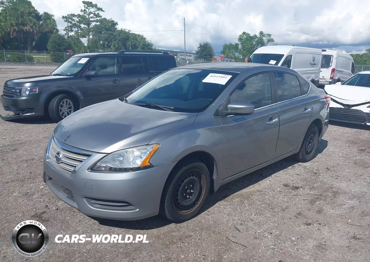 2014 Nissan Sentra Sv VIN:3N1AB7AP8EY340578 - 2