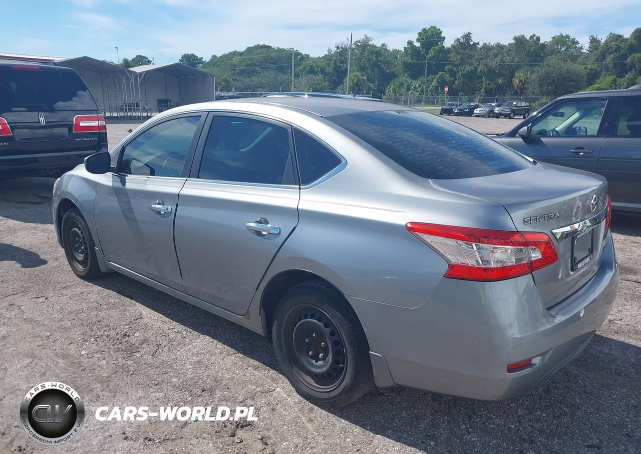 2014 Nissan Sentra Sv VIN:3N1AB7AP8EY340578 - 3