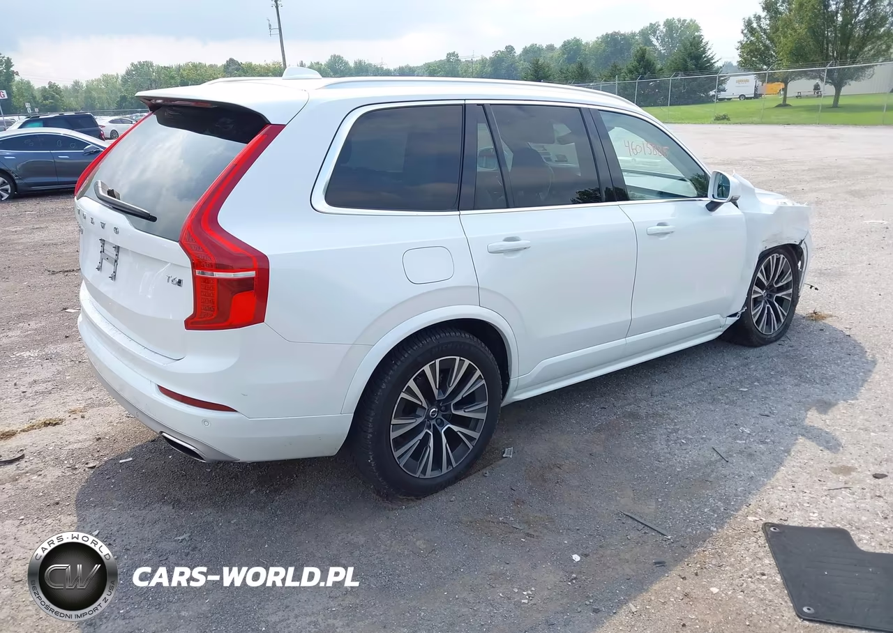 2021 Volvo Xc90 T6 Momentum 7 Passenger VIN:YV4A22PK3M1723162 - 4