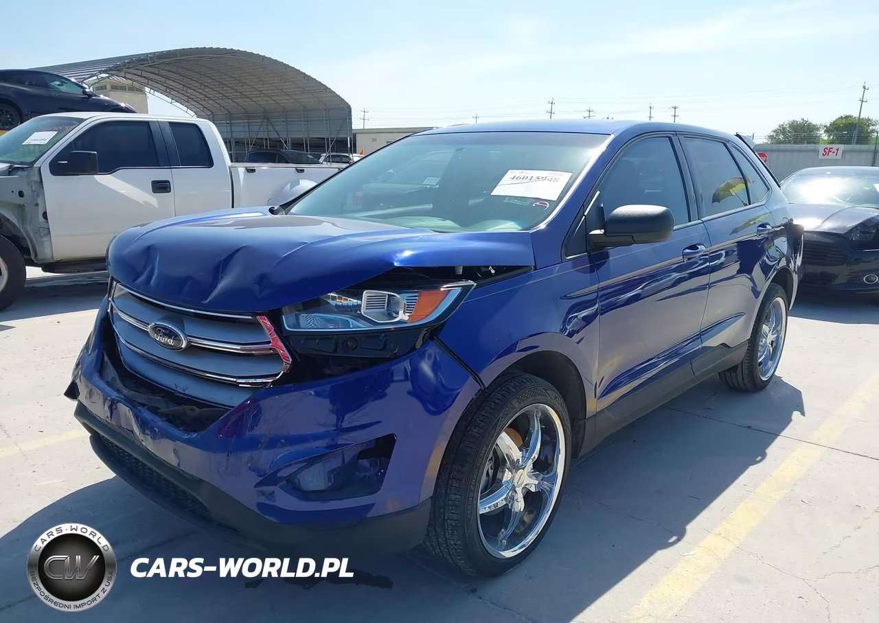 2015 Ford Edge Se VIN:2FMTK3G84FBC33371 - 2