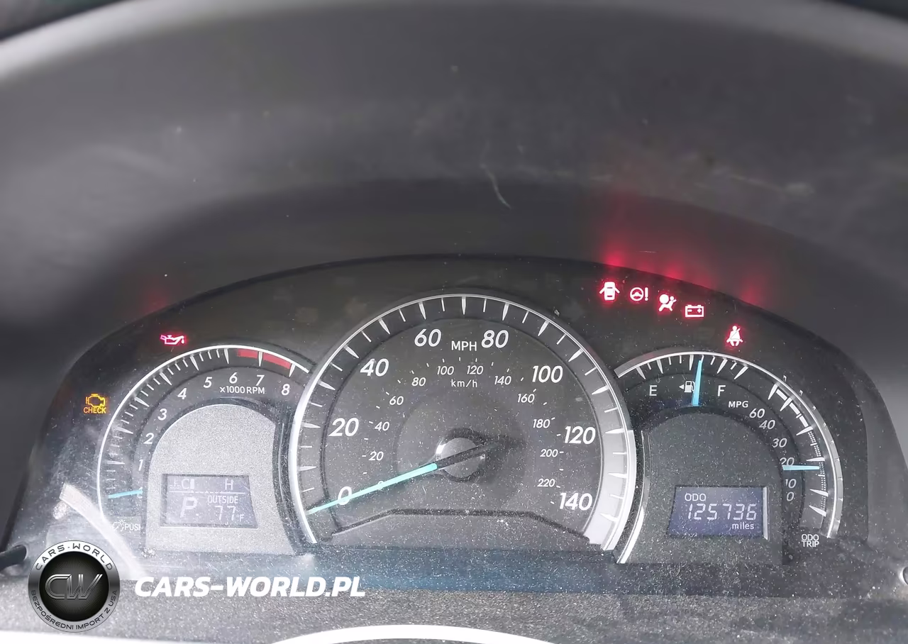 2012 Toyota Camry Xle VIN:4T4BF1FK5CR189345 - 7