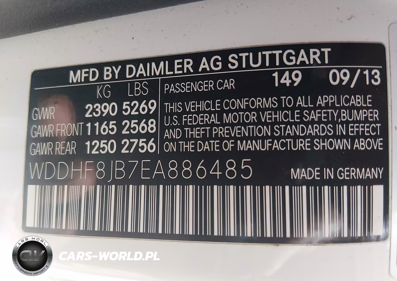 2014 Mercedes-Benz E 350 4Matic VIN:WDDHF8JB7EA886485 - 9