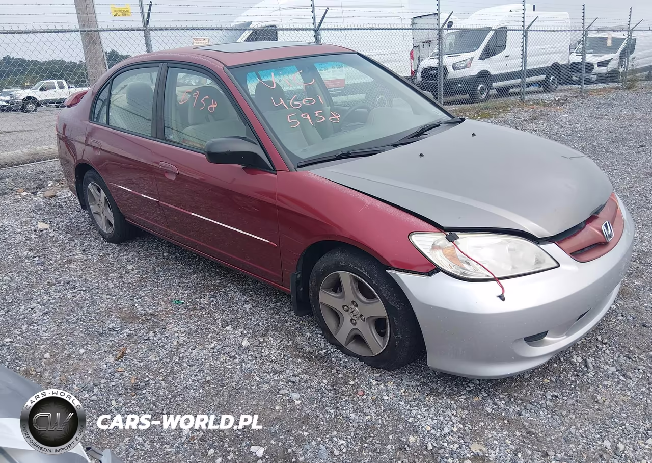 2005 Honda Civic Ex VIN:2HGES26775H514061 - 1