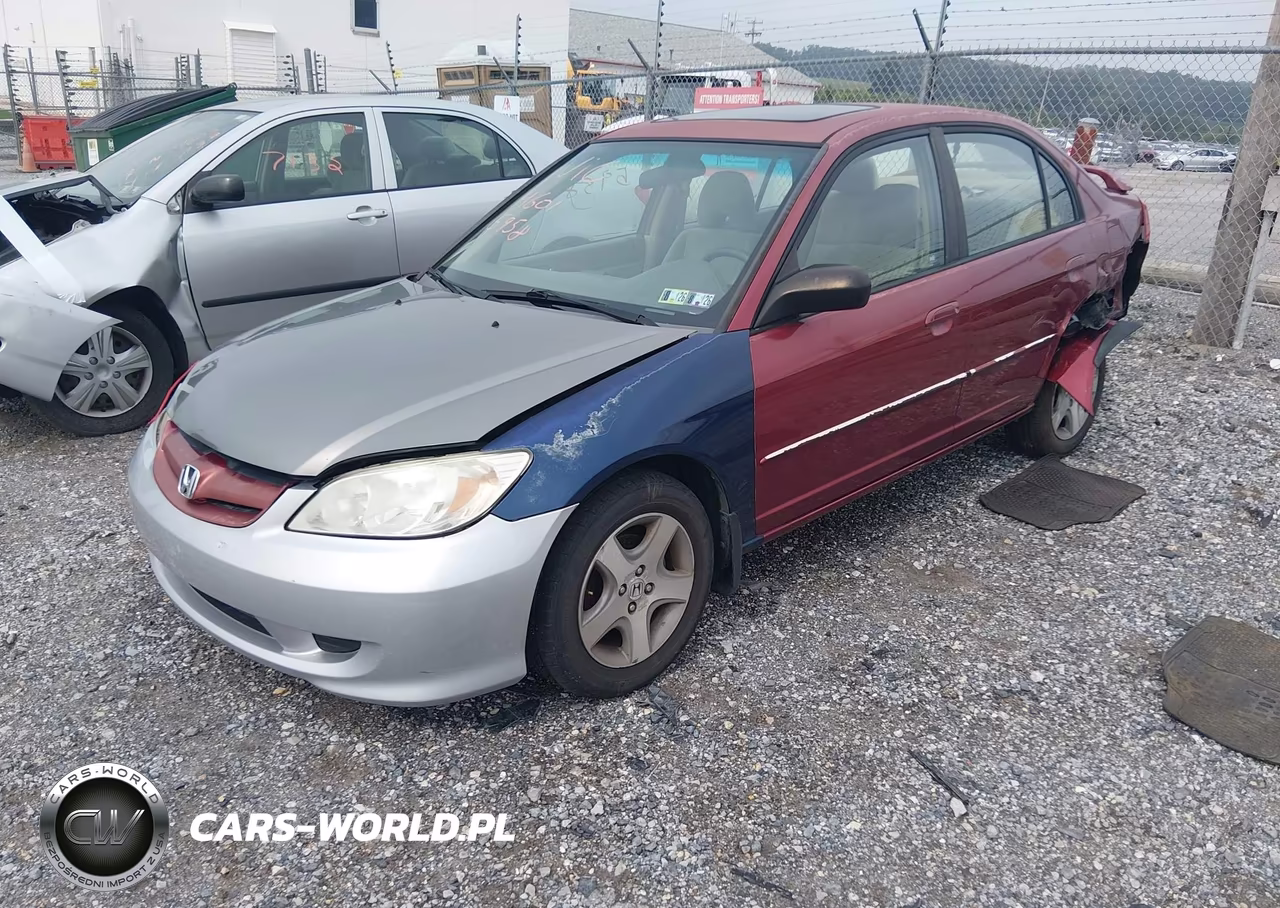 2005 Honda Civic Ex VIN:2HGES26775H514061 - 2