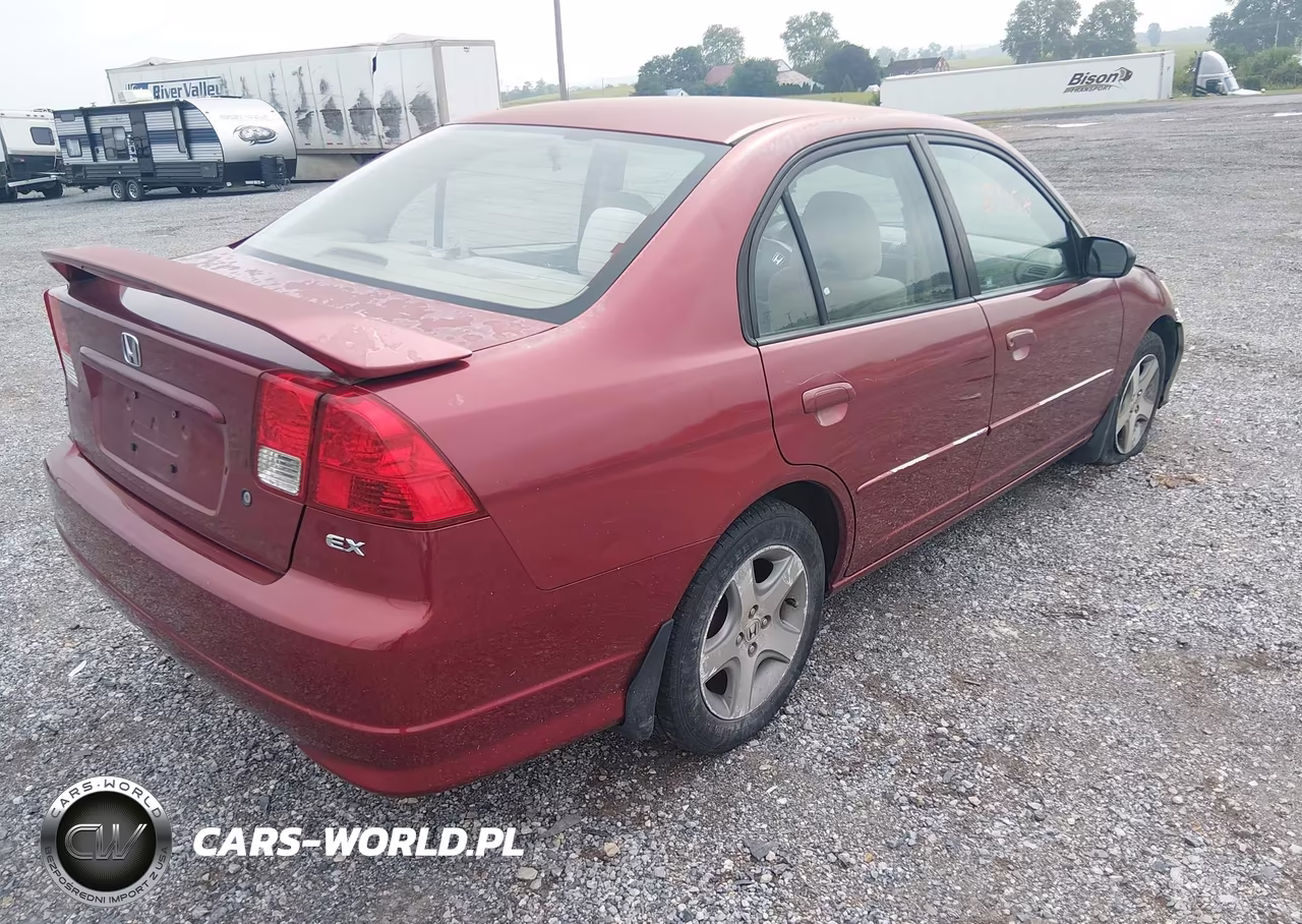 2005 Honda Civic Ex VIN:2HGES26775H514061 - 4