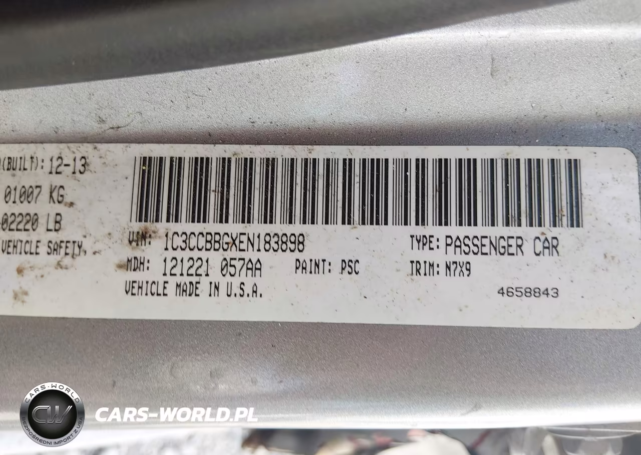 2014 Chrysler 200 Touring VIN:1C3CCBBGXEN183898 - 9