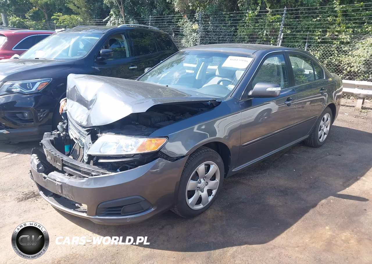 2009 Kia Optima Lx VIN:KNAGE228295295887 - 2