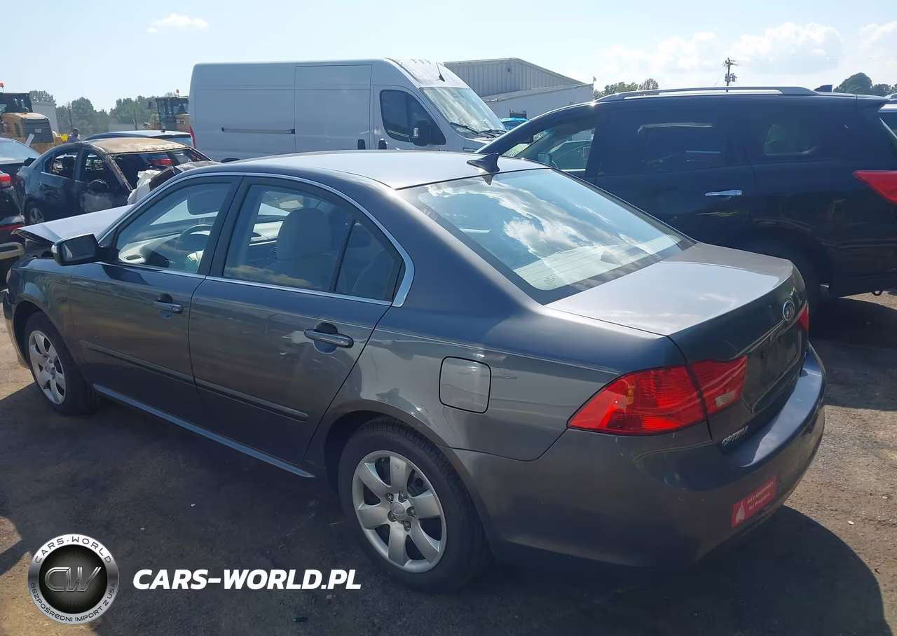 2009 Kia Optima Lx VIN:KNAGE228295295887 - 3