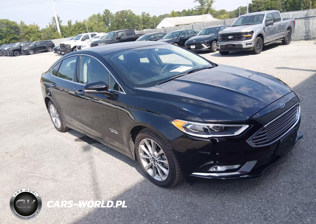 2017 Ford Fusion Energi Se Luxury VIN:3FA6P0PU9HR124980 - 1