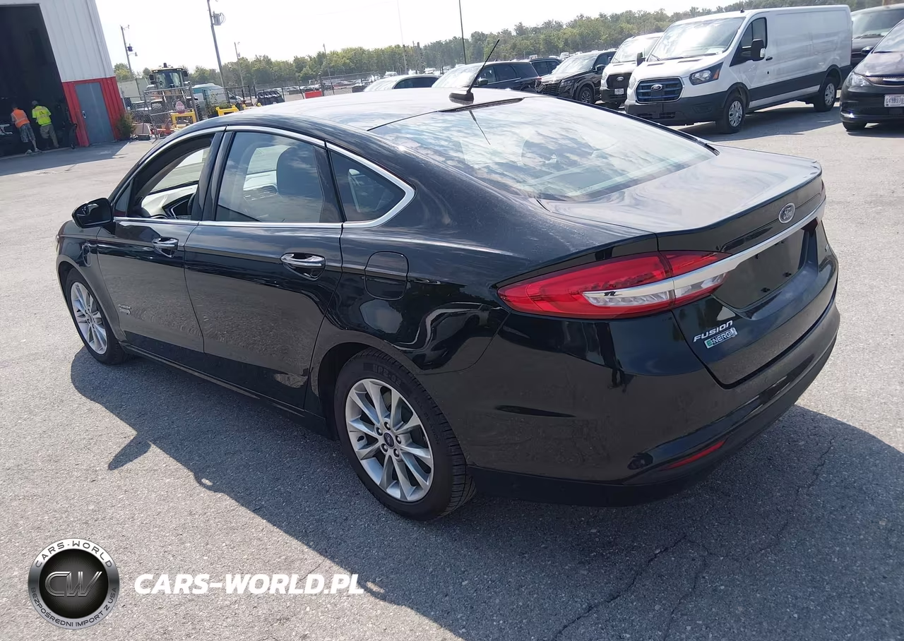 2017 Ford Fusion Energi Se Luxury VIN:3FA6P0PU9HR124980 - 3