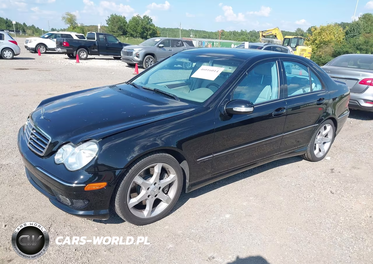 2007 Mercedes-Benz C 230 Sport VIN:WDBRF52H37F876296 - 2