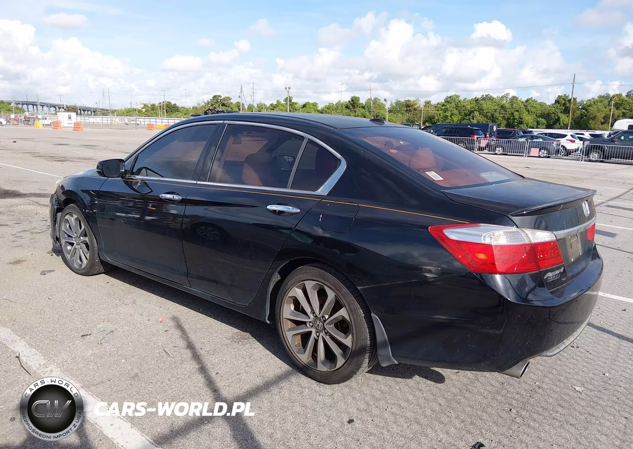 2013 Honda Accord Ex-L V-6 VIN:1HGCR3F89DA047675 - 3