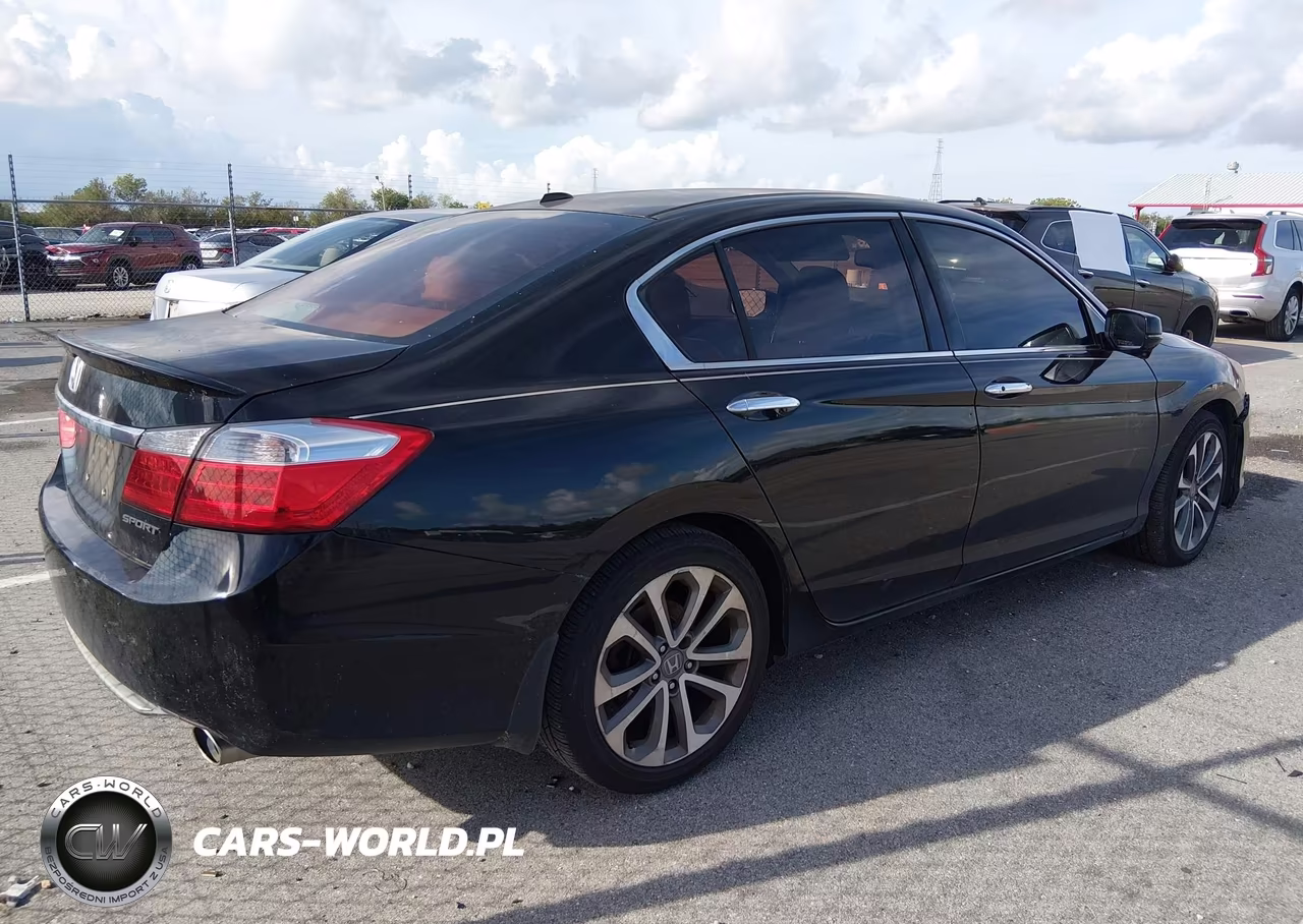 2013 Honda Accord Ex-L V-6 VIN:1HGCR3F89DA047675 - 4