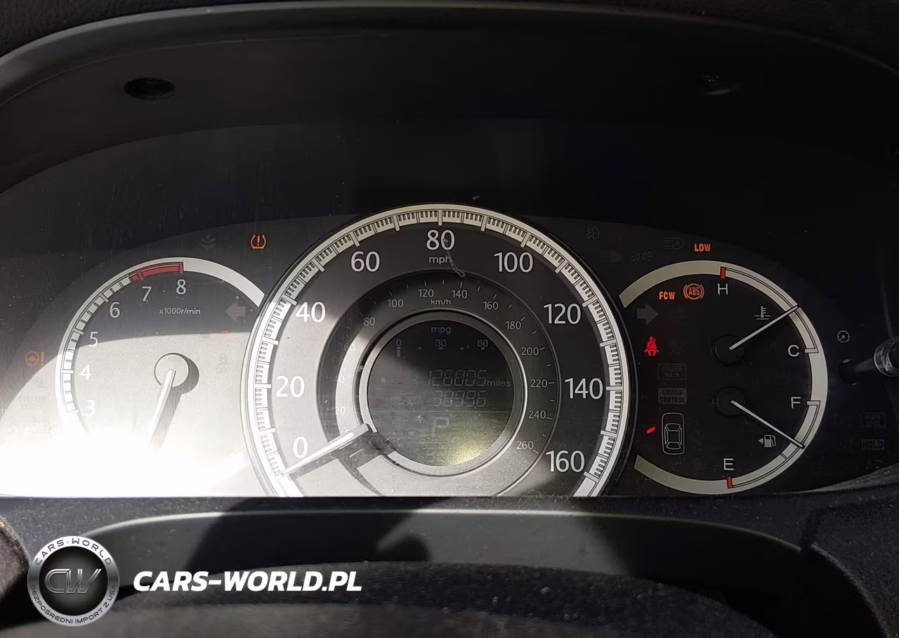 2013 Honda Accord Ex-L V-6 VIN:1HGCR3F89DA047675 - 7