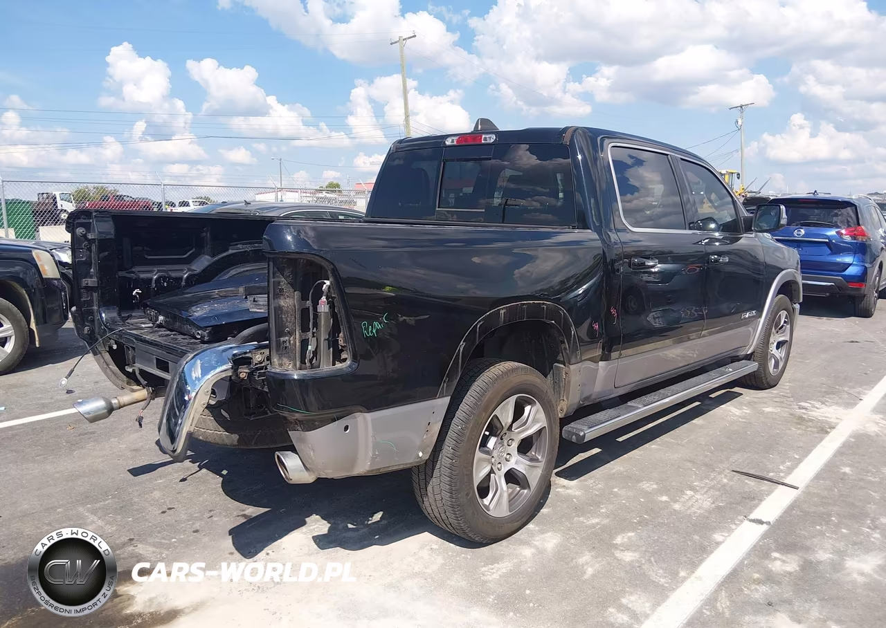2020 Ram 1500 Laramie 4X4 5'7 Box VIN:1C6SRFJT7LN348936 - 4