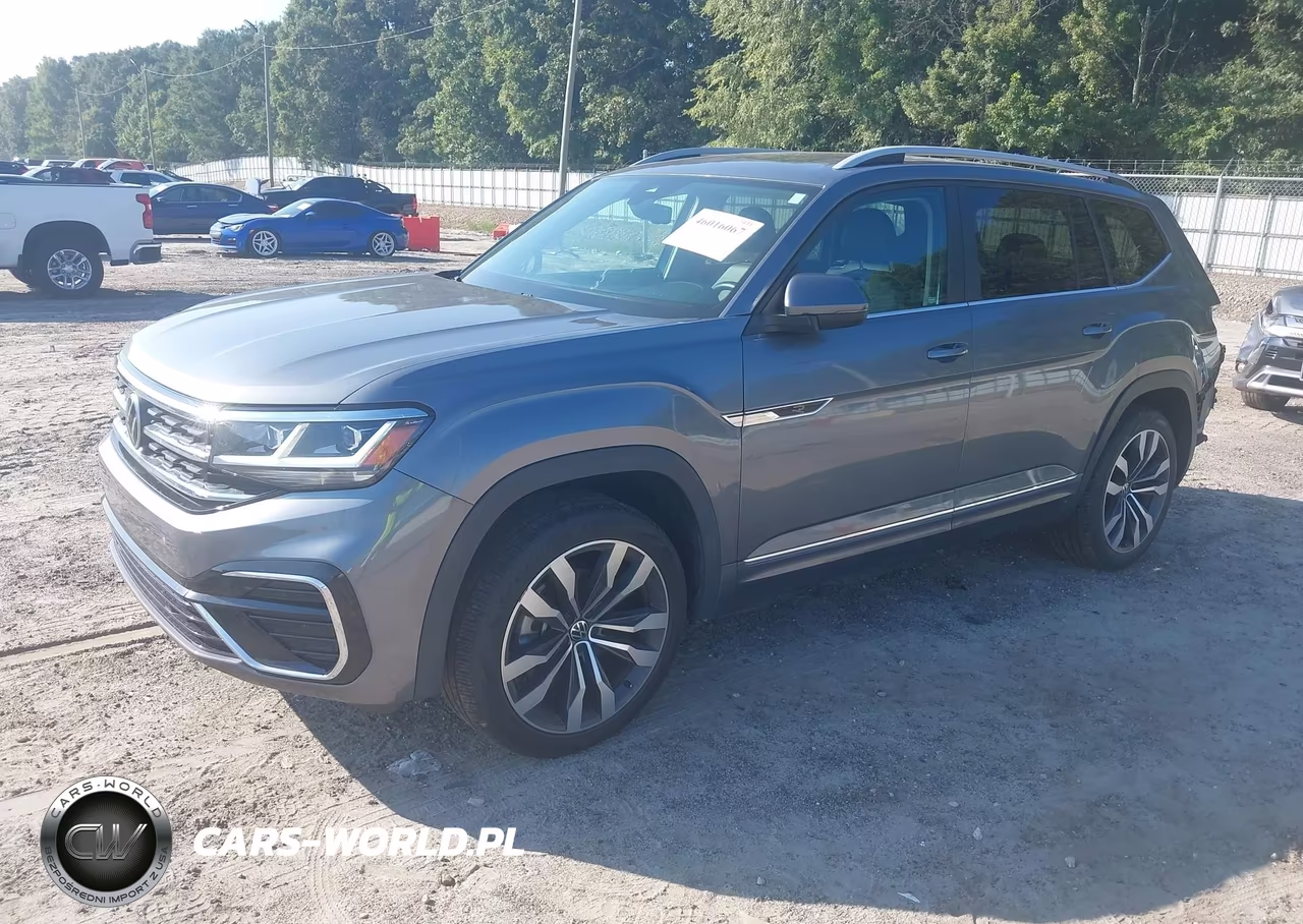 2021 Volkswagen Atlas 3.6L V6 Sel R-Line VIN:1V2SR2CA3MC564596 - 2