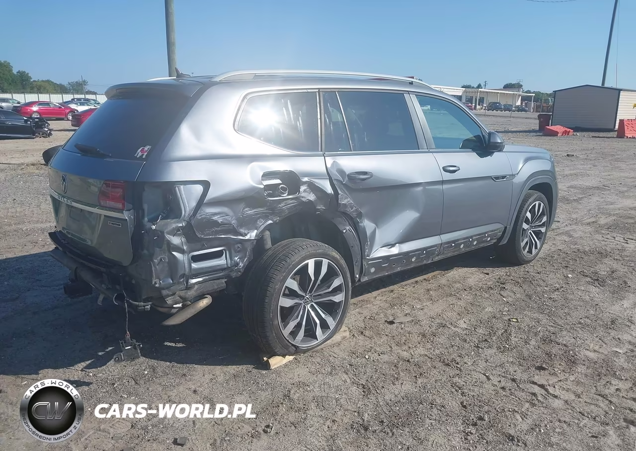 2021 Volkswagen Atlas 3.6L V6 Sel R-Line VIN:1V2SR2CA3MC564596 - 4