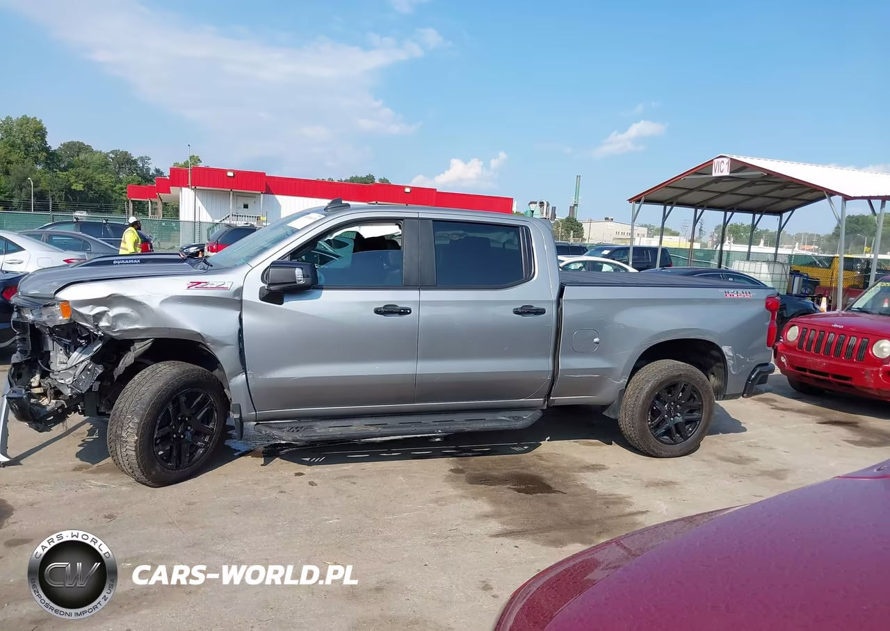 2025 Chevrolet Silverado 1500 4Wd Standard Bed Lt Trail Boss VIN:3GCUKFE89SG143573 - 15