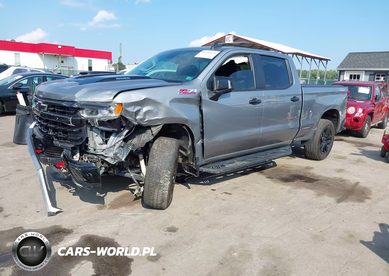 2025 Chevrolet Silverado 1500 4Wd Standard Bed Lt Trail Boss VIN:3GCUKFE89SG143573 - 2