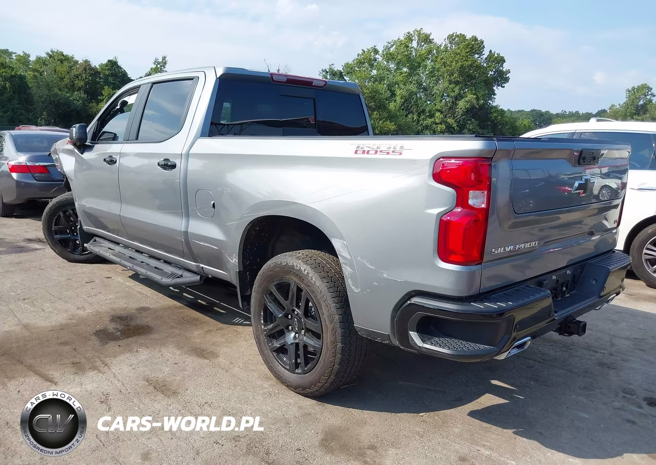 2025 Chevrolet Silverado 1500 4Wd Standard Bed Lt Trail Boss VIN:3GCUKFE89SG143573 - 3