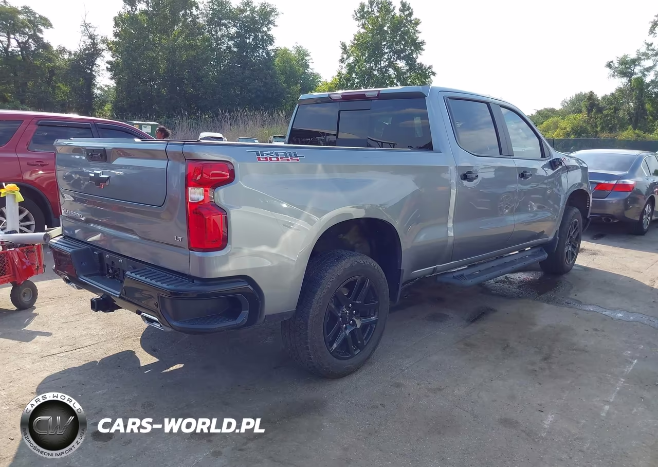 2025 Chevrolet Silverado 1500 4Wd Standard Bed Lt Trail Boss VIN:3GCUKFE89SG143573 - 4