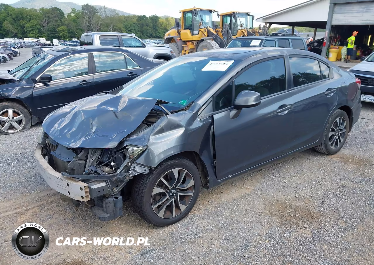2013 Honda Civic Ex VIN:19XFB2F81DE045653 - 2
