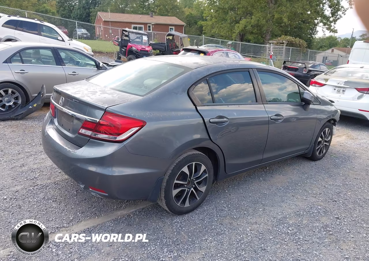 2013 Honda Civic Ex VIN:19XFB2F81DE045653 - 4