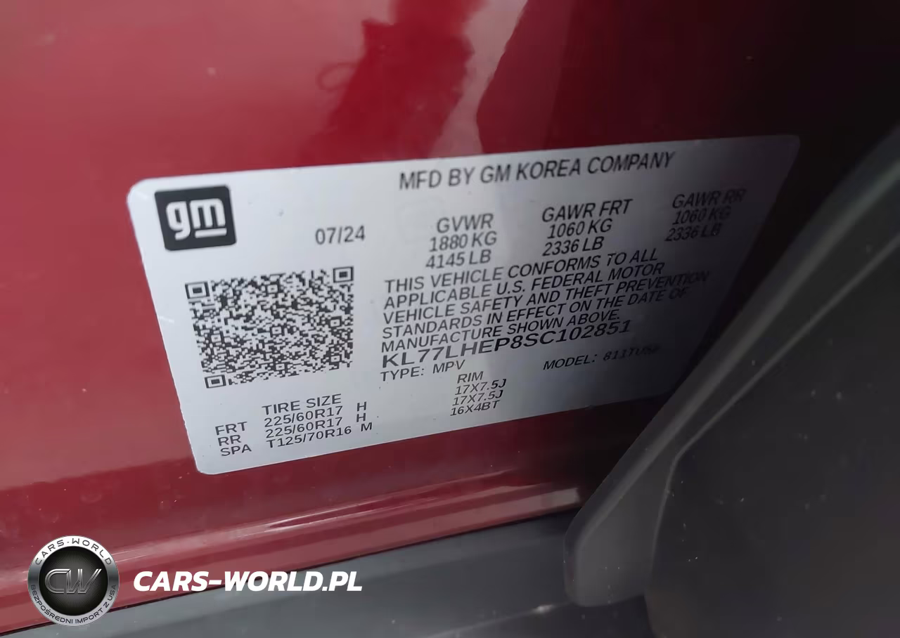2025 Chevrolet Trax Fwd Lt VIN:KL77LHEP8SC102851 - 9