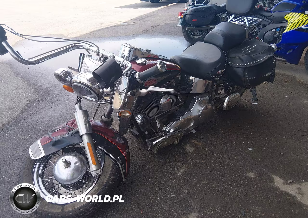 2000 Harley-Davidson Flstc VIN:1HD1BJY12YY027858 - 2