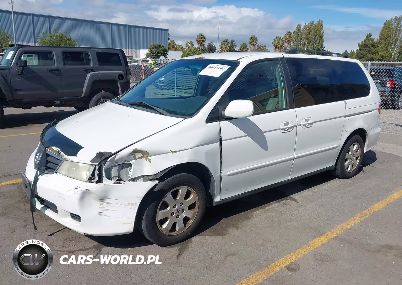 2004 Honda Odyssey Ex VIN:5FNRL18814B137986 - 2