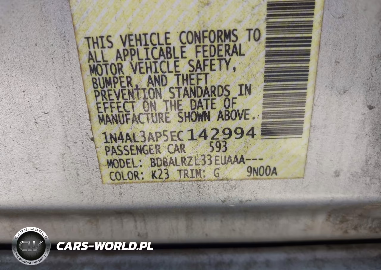 2014 Nissan Altima 2.5 S VIN:1N4AL3AP5EC142994 - 9