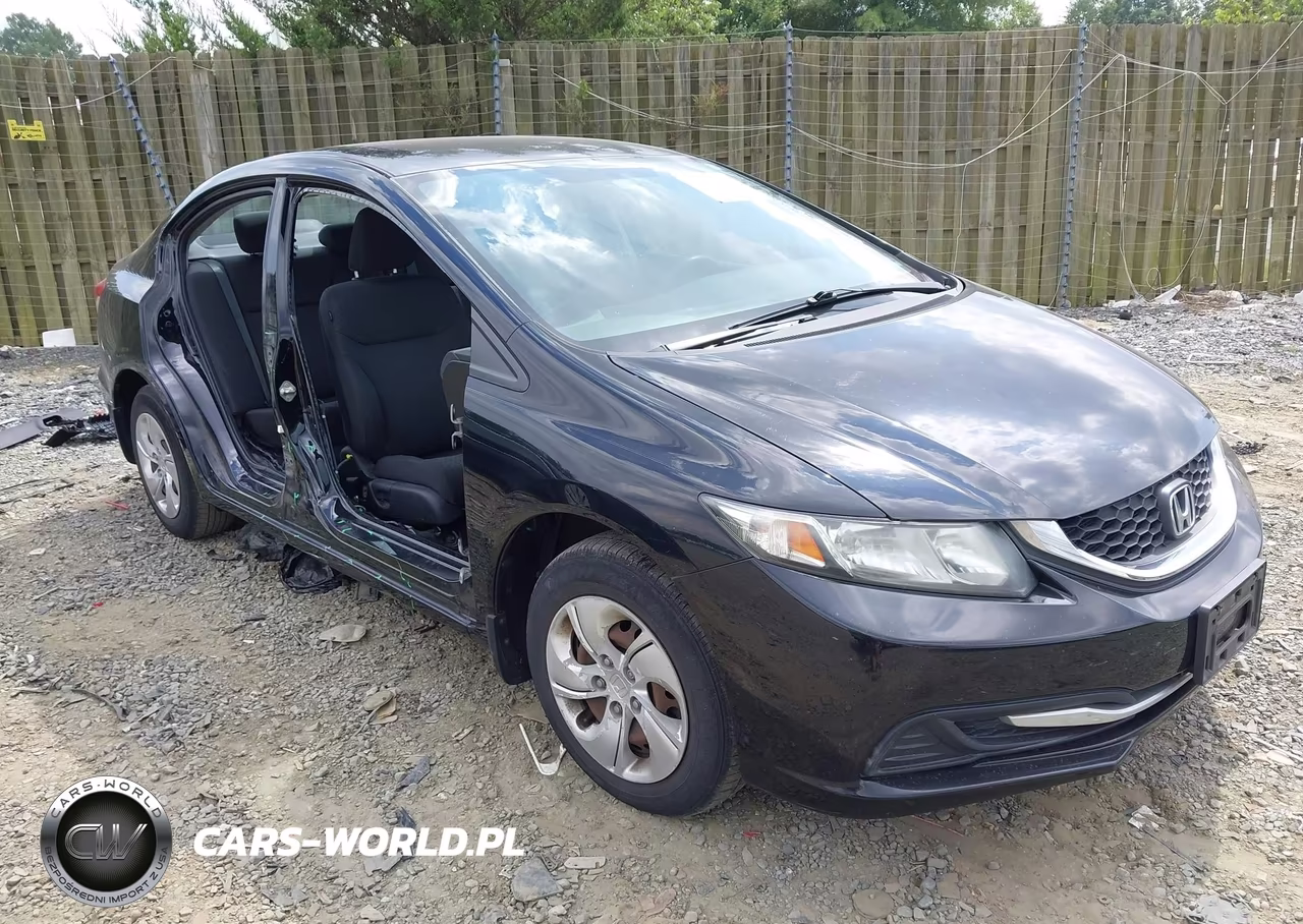 2014 Honda Civic Lx VIN:19XFB2F50EE053119 - 1