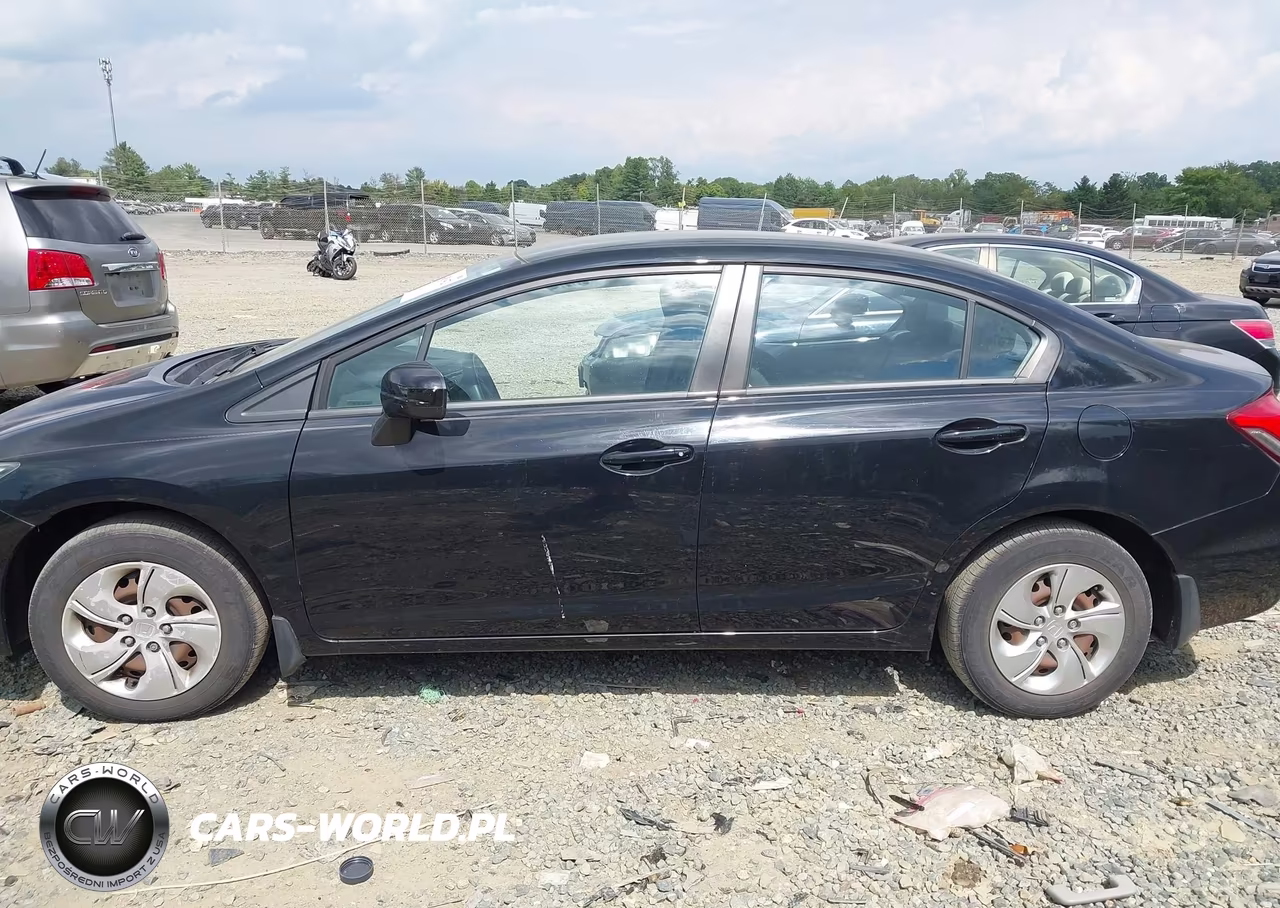2014 Honda Civic Lx VIN:19XFB2F50EE053119 - 15