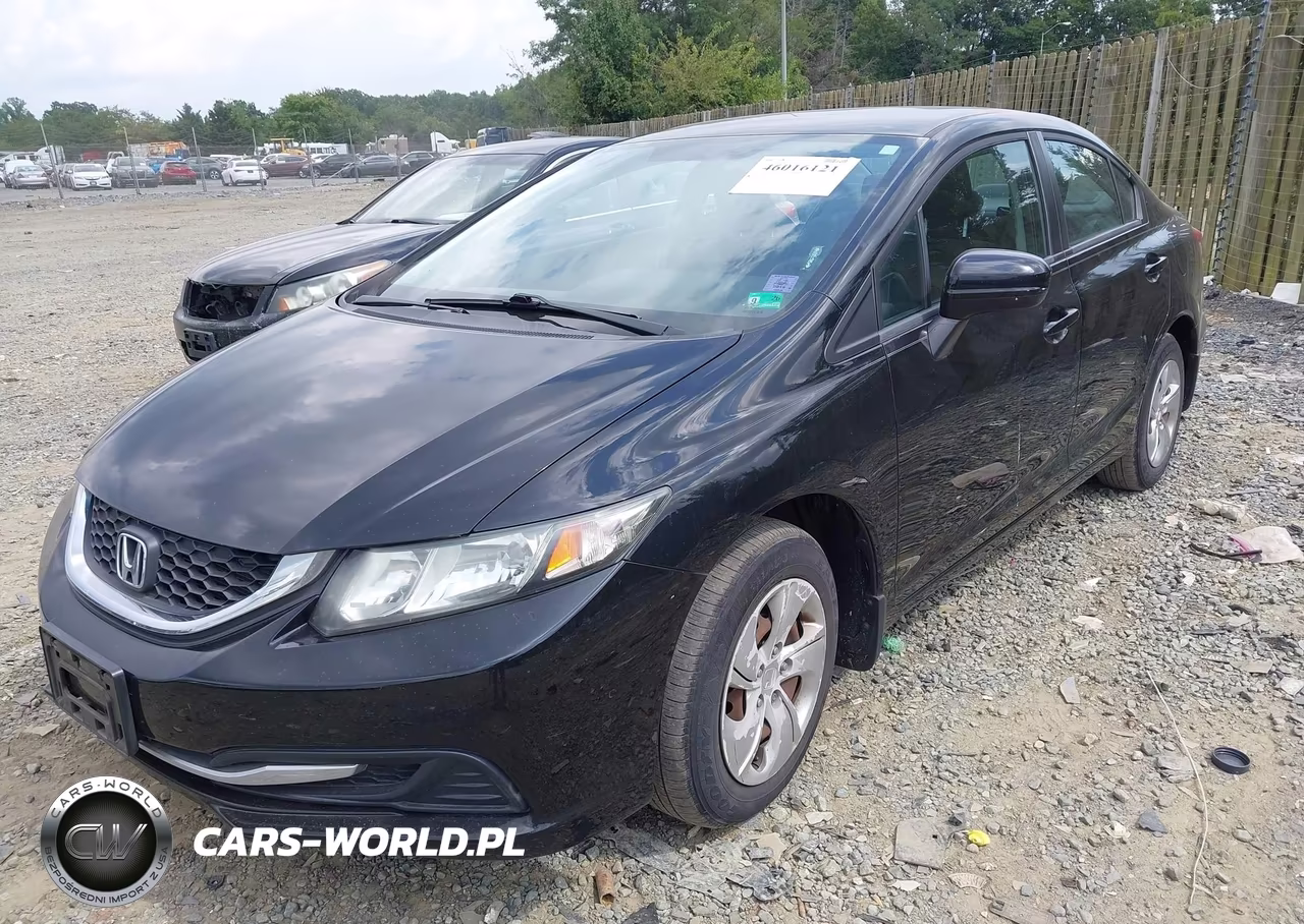 2014 Honda Civic Lx VIN:19XFB2F50EE053119 - 2