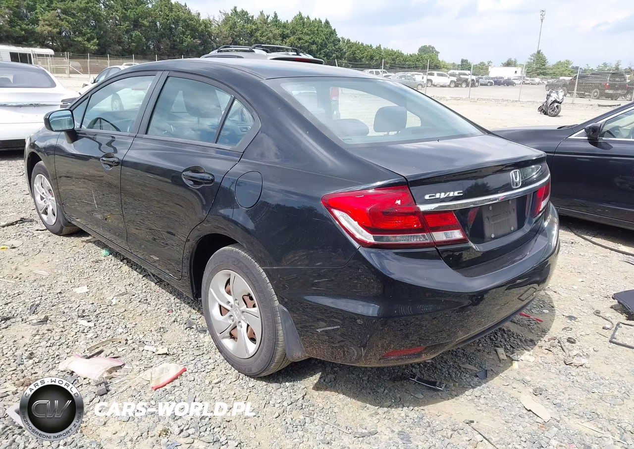 2014 Honda Civic Lx VIN:19XFB2F50EE053119 - 3