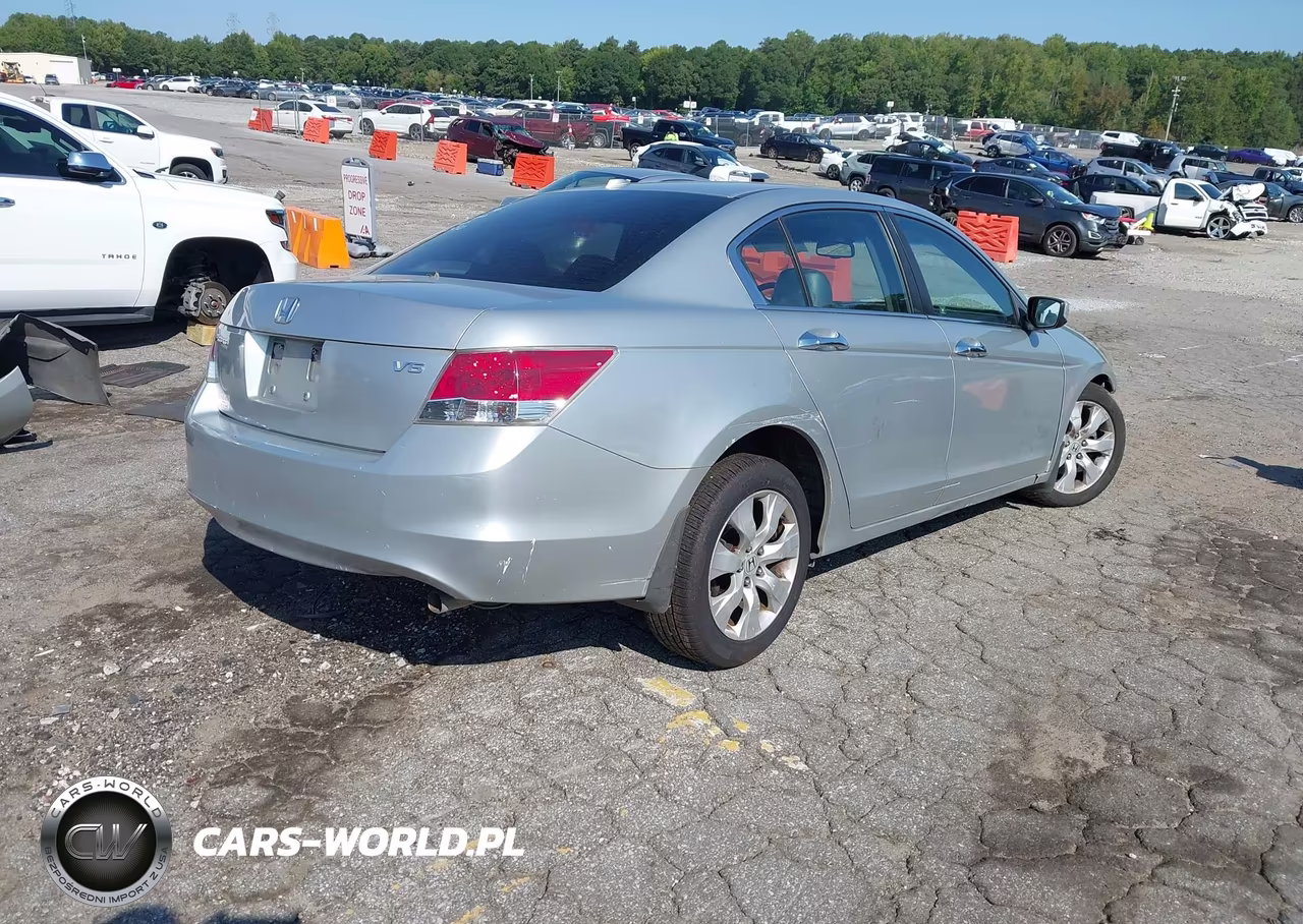2009 Honda Accord 3.5 Ex-L VIN:1HGCP36809A000290 - 4