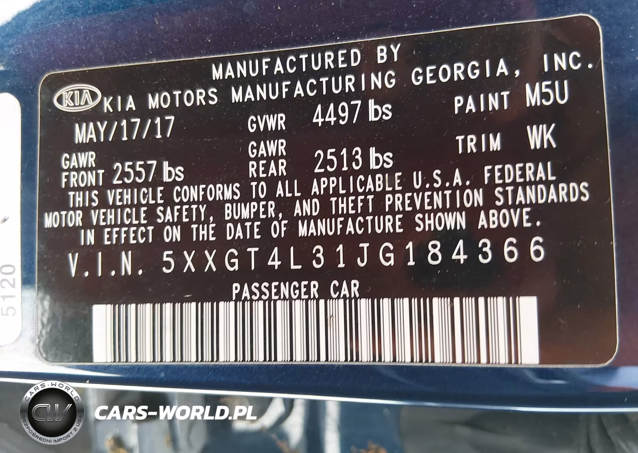 2018 Kia Optima Lx VIN:5XXGT4L31JG184366 - 9
