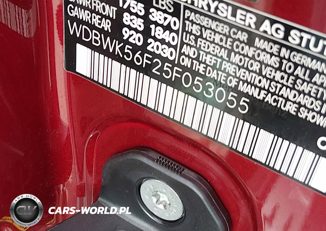 MERCEDES-BENZ SLK 350 VIN:WDBWK56F25F053055 - 9