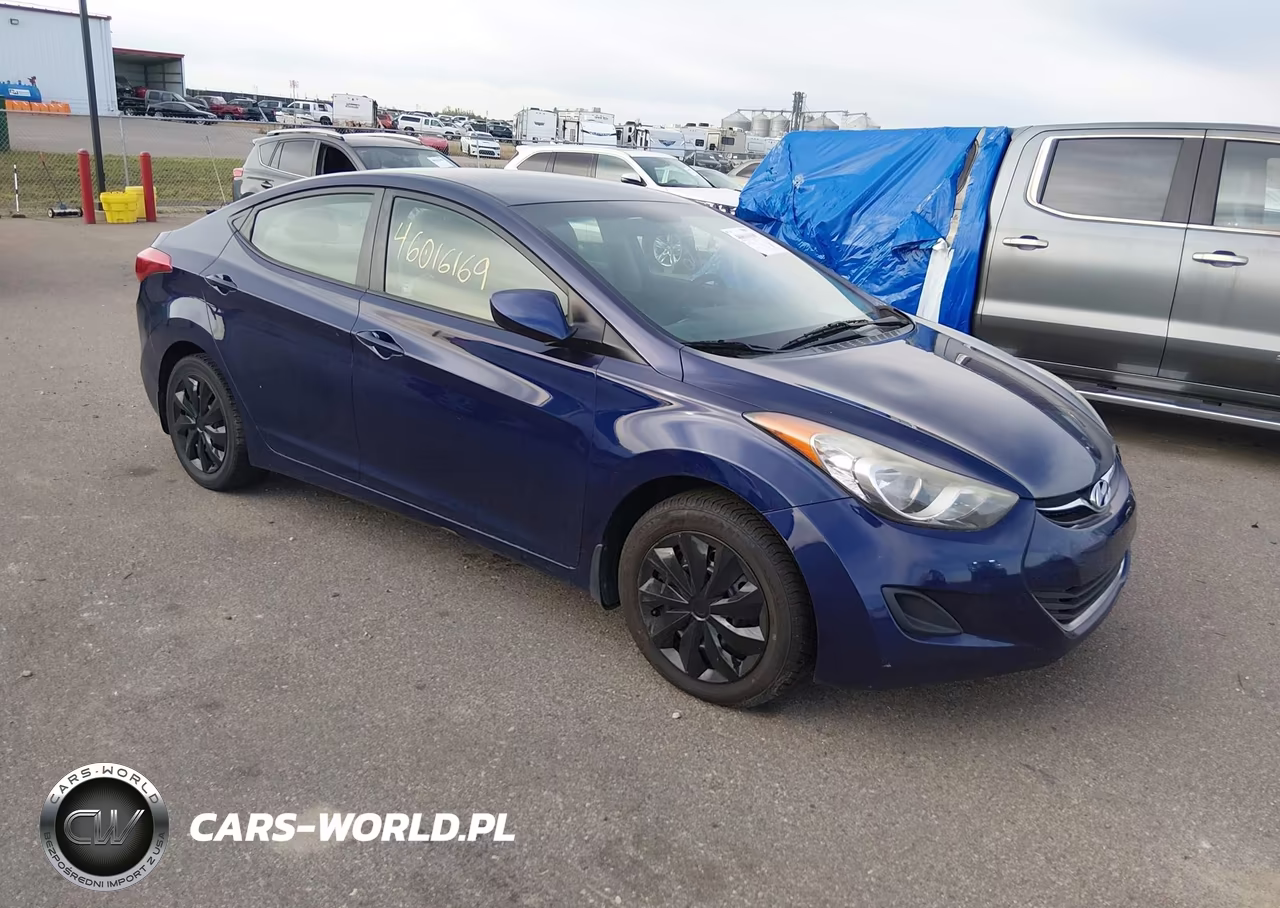 2012 Hyundai Elantra Gls VIN:5NPDH4AE5CH141083 - 1