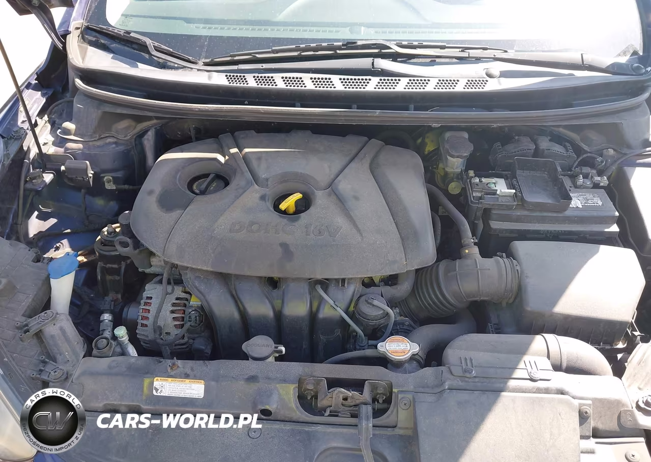 2012 Hyundai Elantra Gls VIN:5NPDH4AE5CH141083 - 10