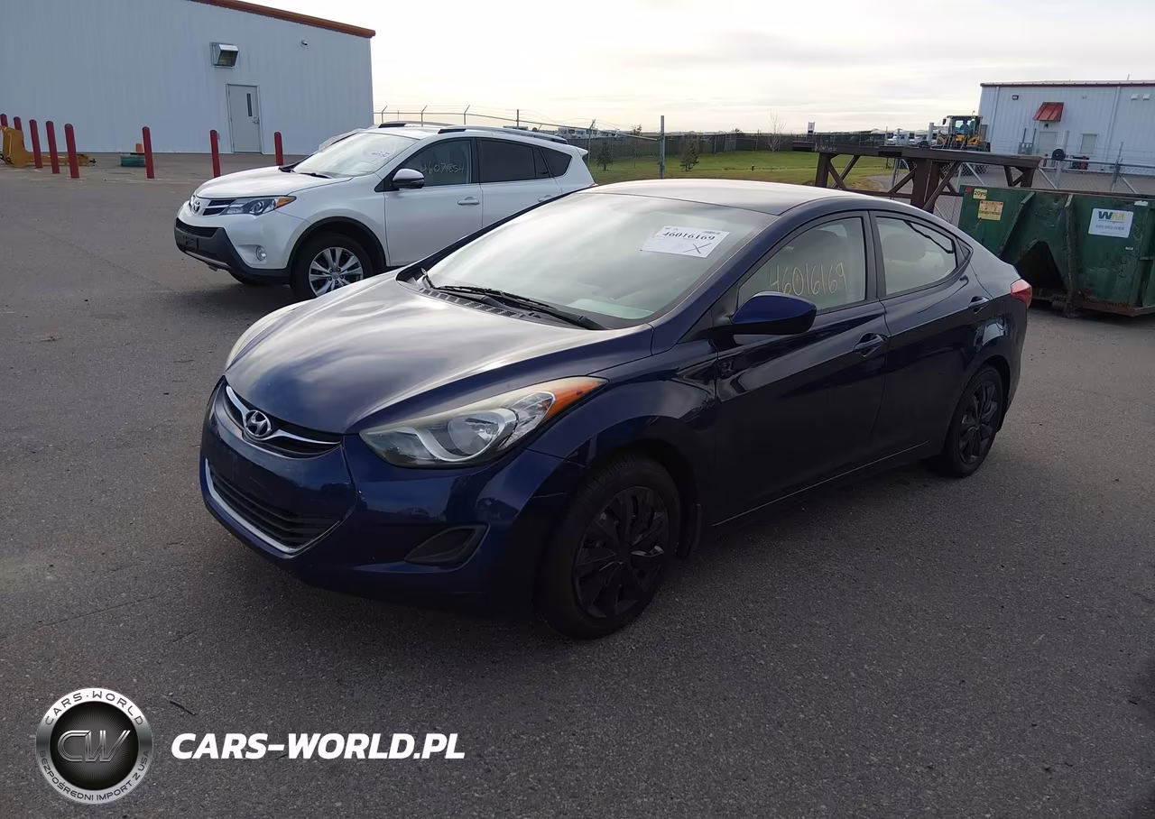 2012 Hyundai Elantra Gls VIN:5NPDH4AE5CH141083 - 2