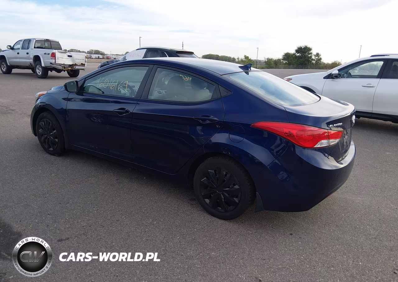 2012 Hyundai Elantra Gls VIN:5NPDH4AE5CH141083 - 3