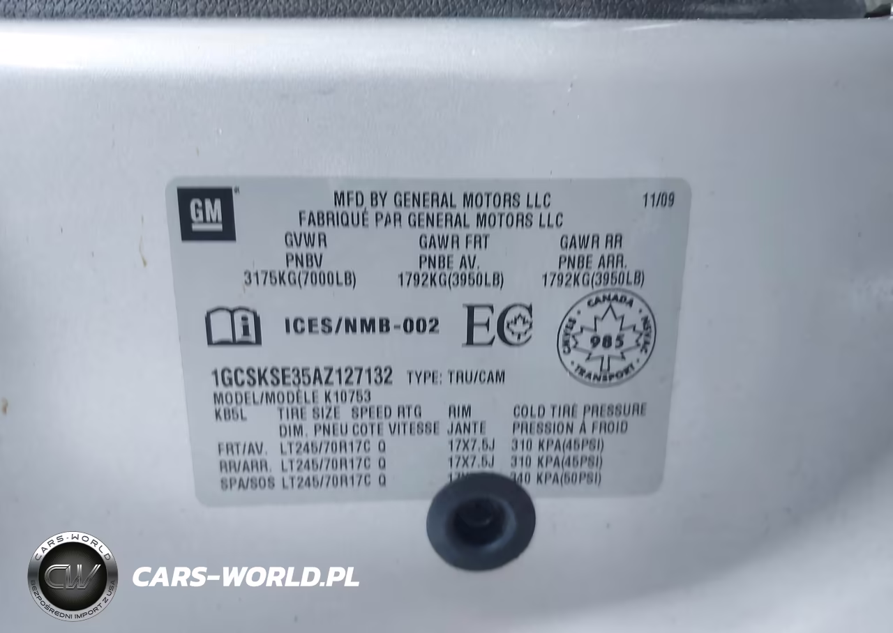 2010 Chevrolet Silverado 1500 Lt VIN:1GCSKSE35AZ127132 - 9